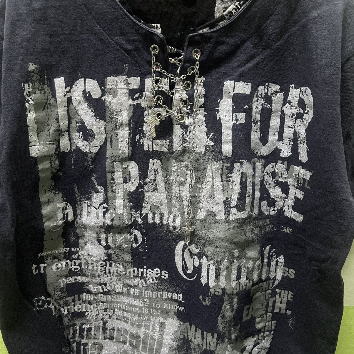 Seditionaries Rare Y2K Style Affliction Punk Seditionaries Chains Tees Size US S / EU 44-46 / 1 - 3 Thumbnail
