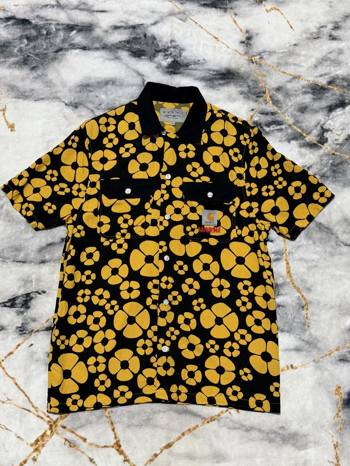 Marni Marni x Carhartt WIP Button Shirt ‘SunFlower’ - XS Size US XS / EU 42 / 0 - 1 Thumbnail