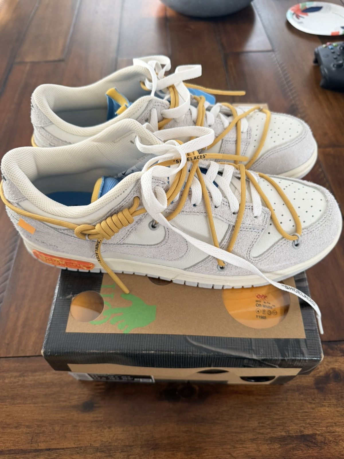 Nike × Off-White Nike x Off-White dunk low lot 34/50 Size US 11 / EU 44 - 2 Thumbnail