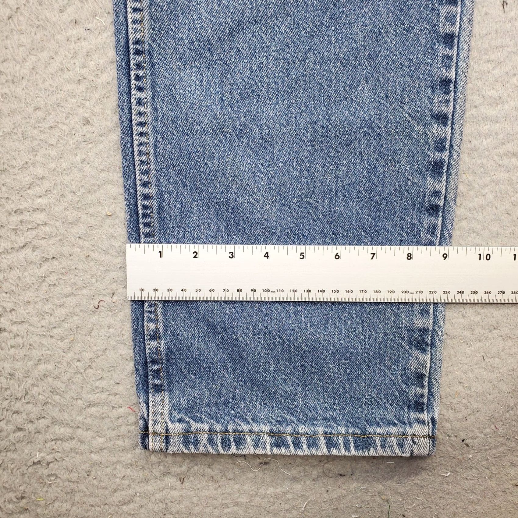 Red Kap Red Kap Jeans Men Size 35x32 Blue Denim Medium Wash Straight Leg Cotton Pockets Vintage? No Mens Size US 35 - 5 Thumbnail