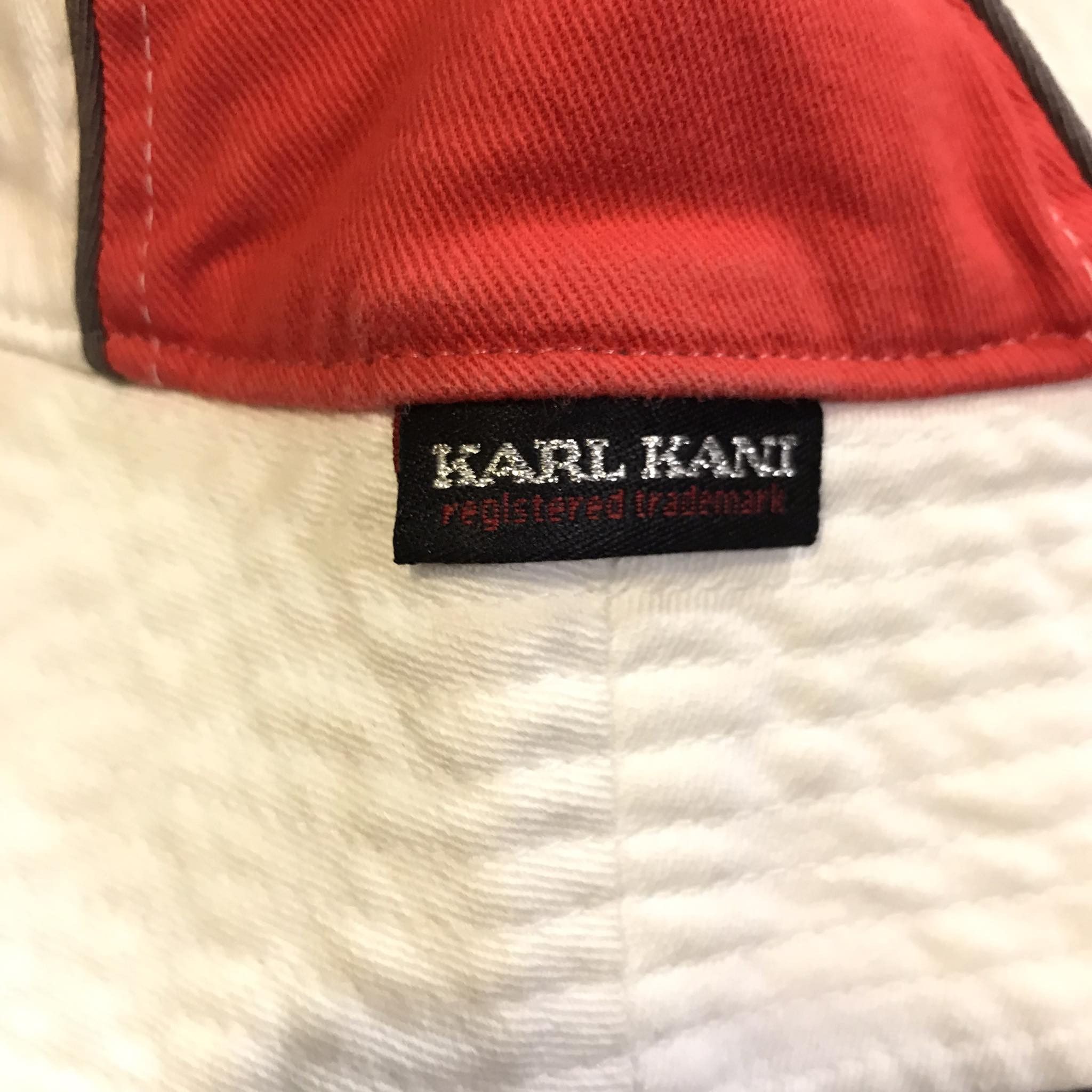 Karl Kani Karl Kani Red White Bucket Hat Logo 90s Size ONE SIZE - 4 Thumbnail