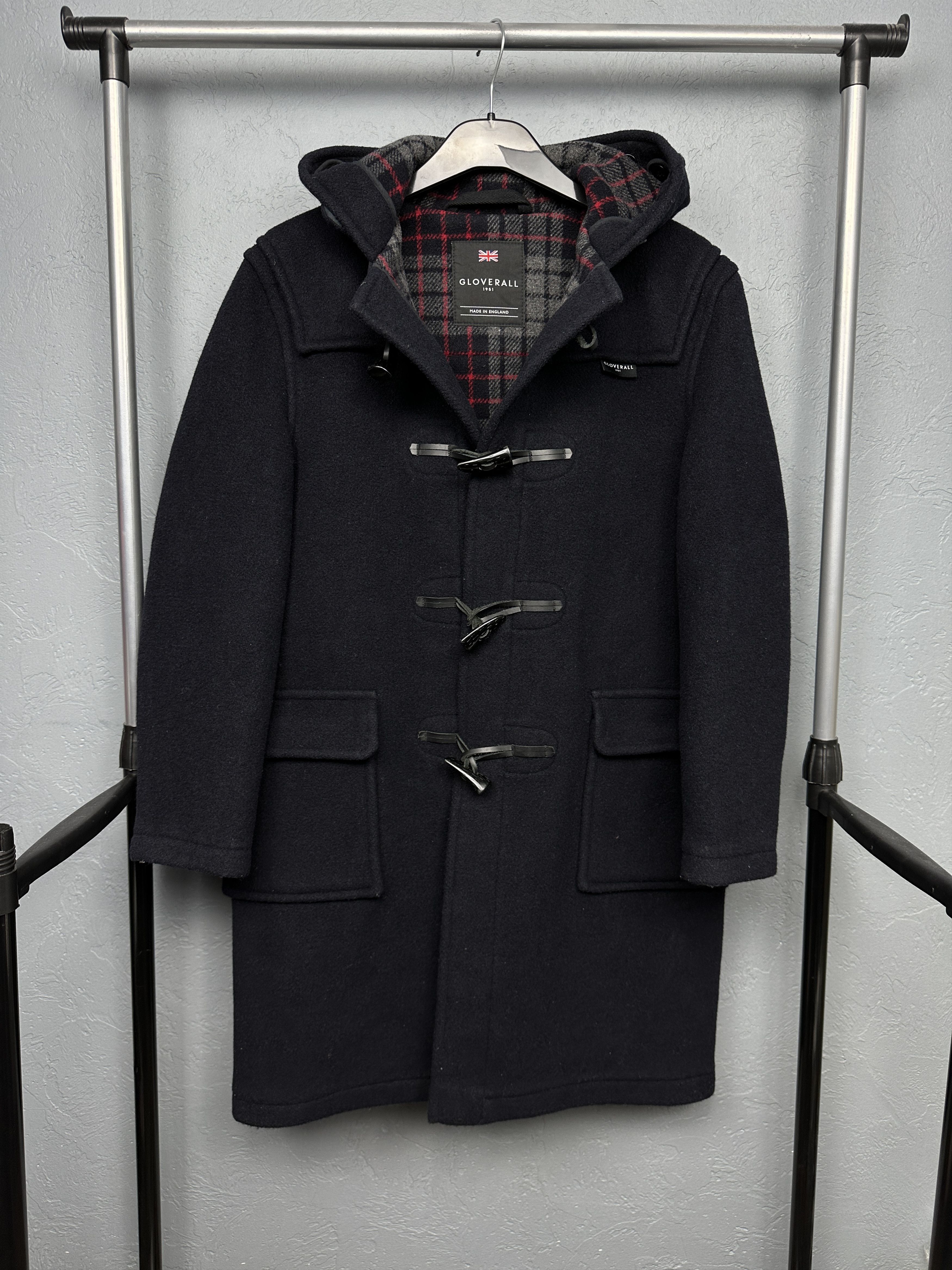 Gloverall Gloverall Mens Wool Duffle Coat Jacket Size US L / EU 52-54 / 3 - 1 Thumbnail