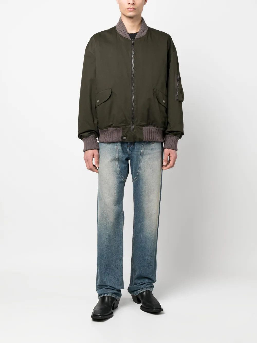 Vivienne Westwood o1y0525 Bomber Jacket in Military Green/Khaki Size US S / EU 44-46 / 1 - 5 Thumbnail