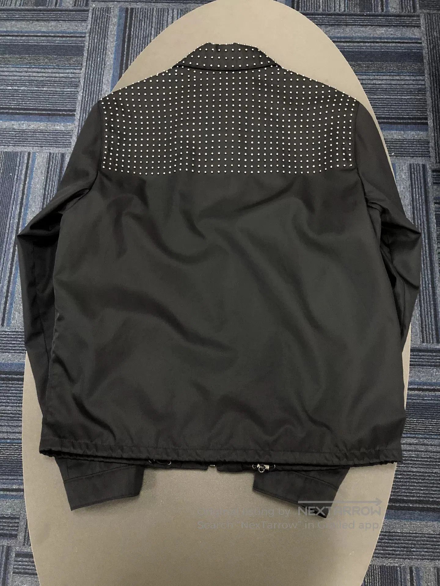 Prada black long sleeve jacket with studs. Size US L / EU 52-54 / 3 - 2 Thumbnail