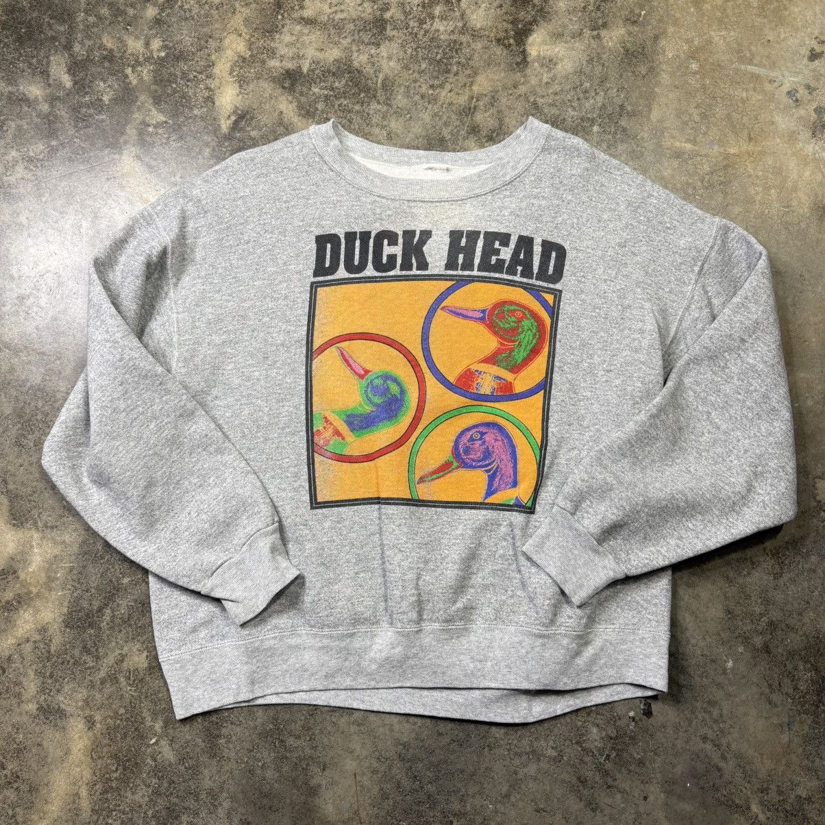 vintage duck head thermal radar Andy Warhol art sweatshirt