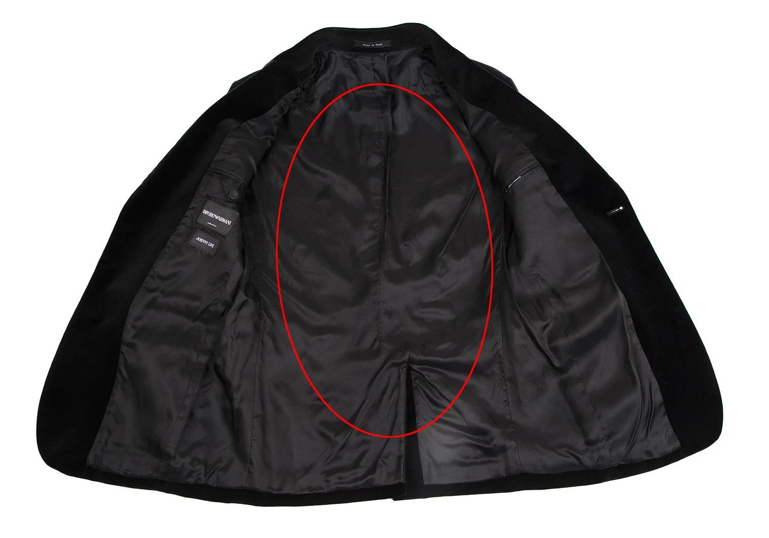 Emporio Armani Velvet 1-Button Jacket in Black Size 46 Size US S / EU 44-46 / 1 - 10 Thumbnail