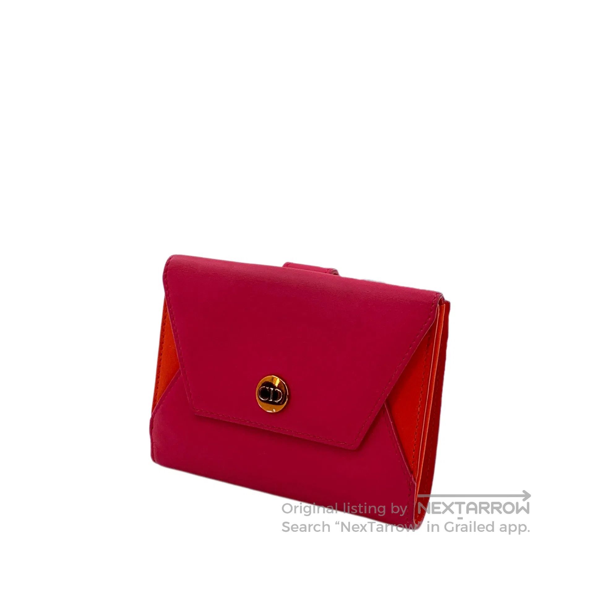 Dior Dior Red CD Logo Cardholder Wallet| Size ONE SIZE - 2 Thumbnail