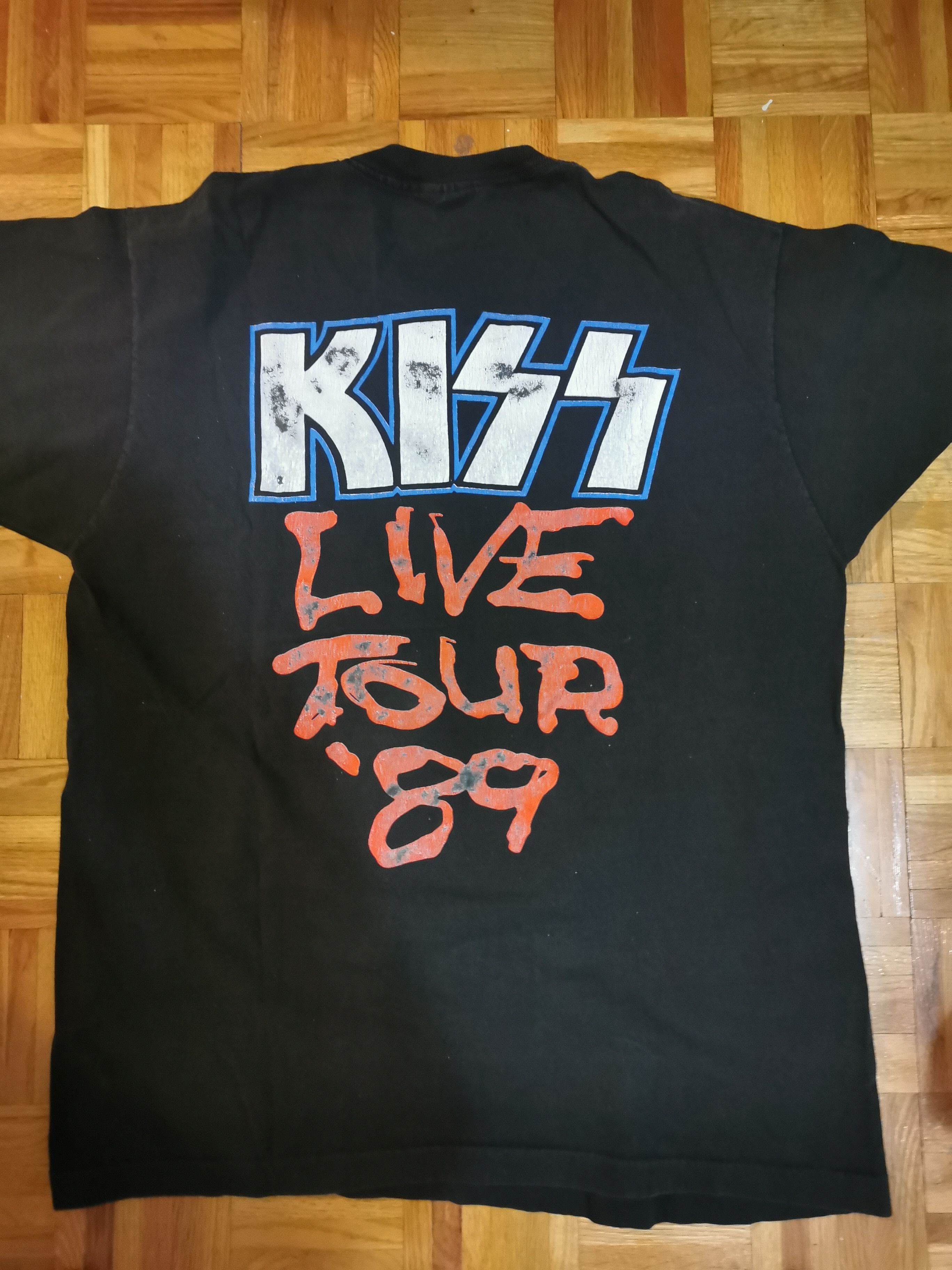 Vintage Vintage 1988 kiss shirt/tee/t shirt Size US XL / EU 56 / 4 - 2 Thumbnail