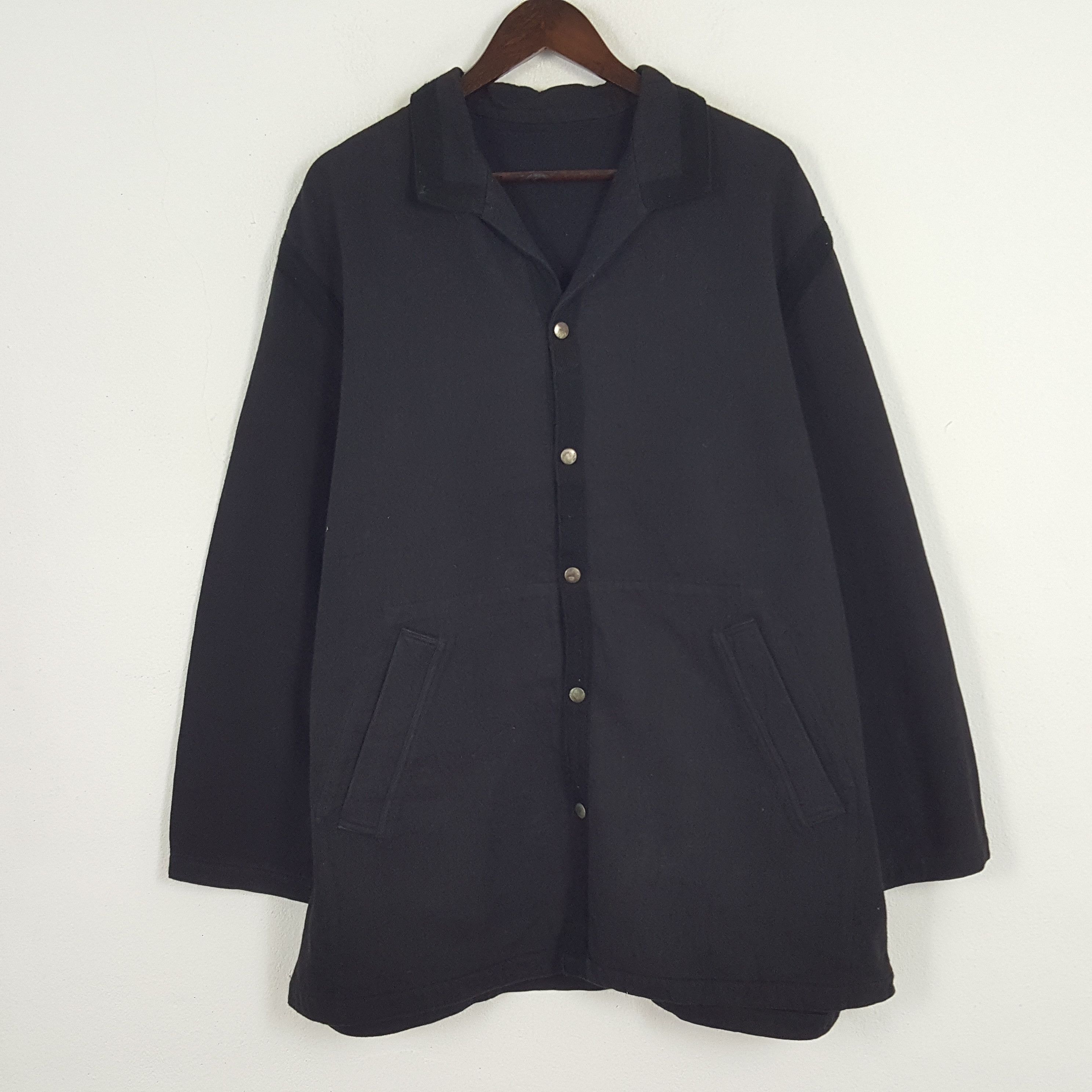 Japanese Brand × Y's for Men Vintage Y's For Men by Yohji Yamamoto Clip Up Jacket Size US XL / EU 56 / 4 - 1 Thumbnail
