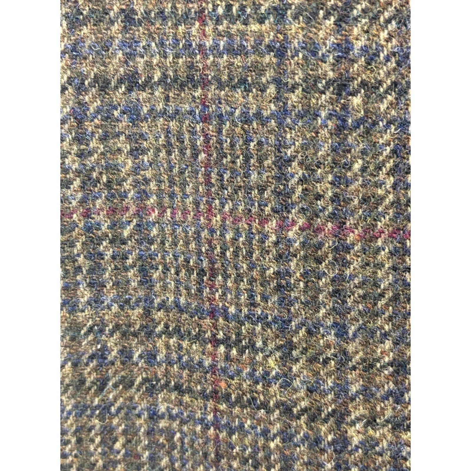 Vintage VINTAGE Boston Traders Wool Tweed Plaid Blazer Men’s Size 42 Brown Wool Sport Coat Men Size 42R - 6 Thumbnail