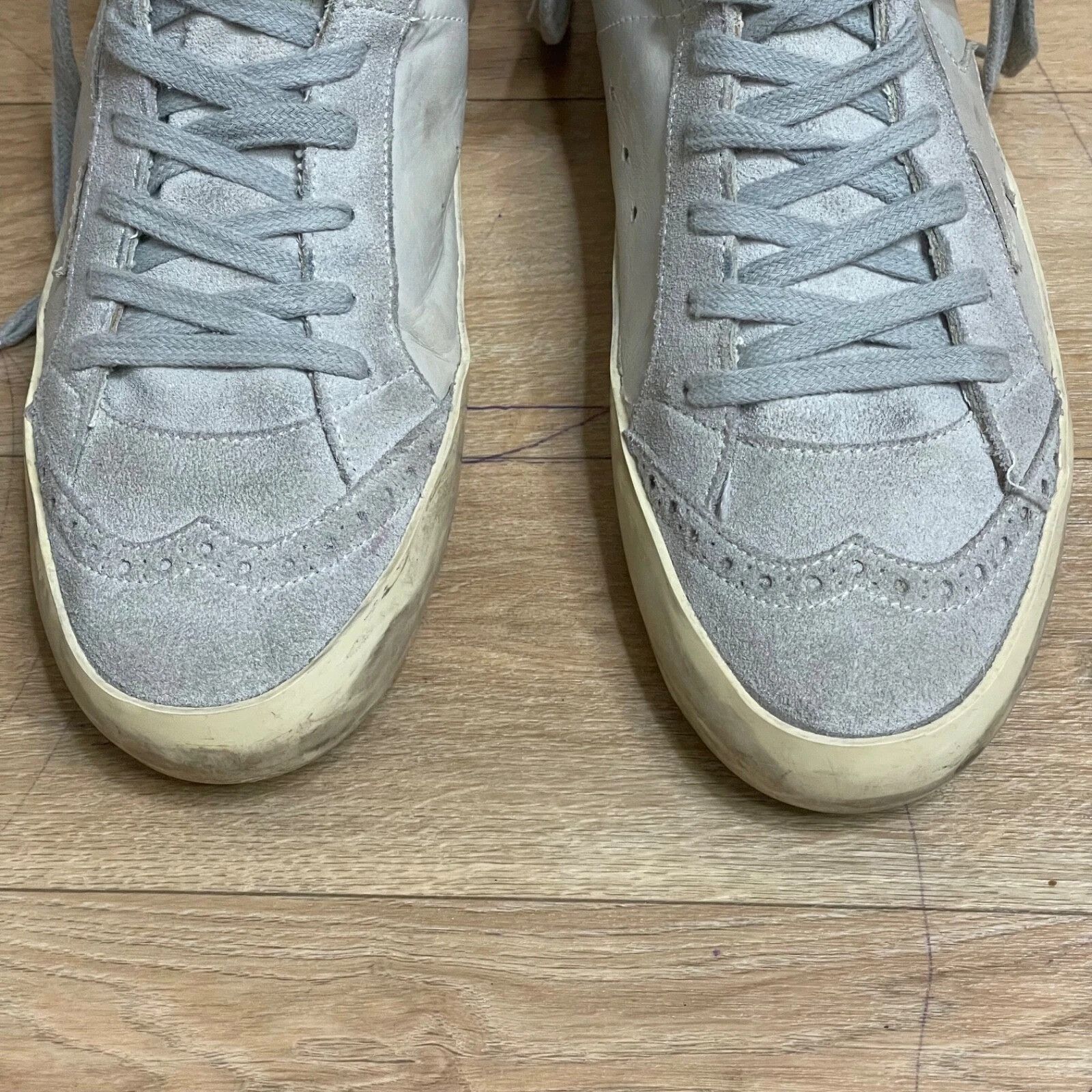 Golden Goose Golden Goose Sneakers MID STAR GGDB High Top Leather womens Size US 8 / IT 38 - 3 Thumbnail