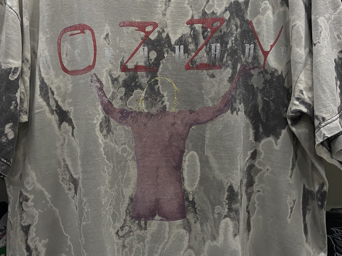Band Tees × Vintage VTG 90s OZZY OSBOURNE NO CRAP naked ROCK BAND TOUR TShirt Size US XL / EU 56 / 4 - 4 Thumbnail