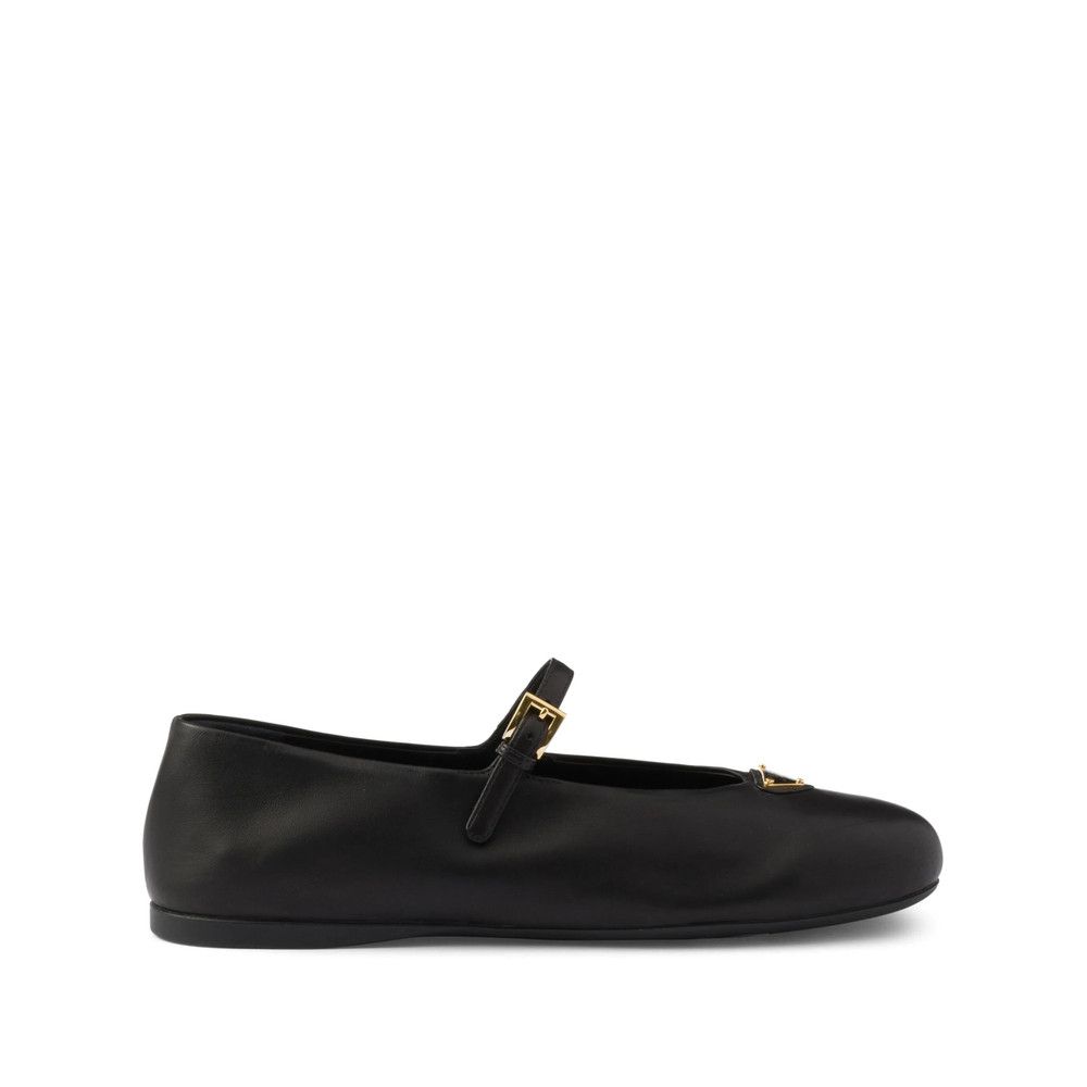 Prada Prada BLACK Ballet Flats Size US 6 / IT 36 - 1 Thumbnail