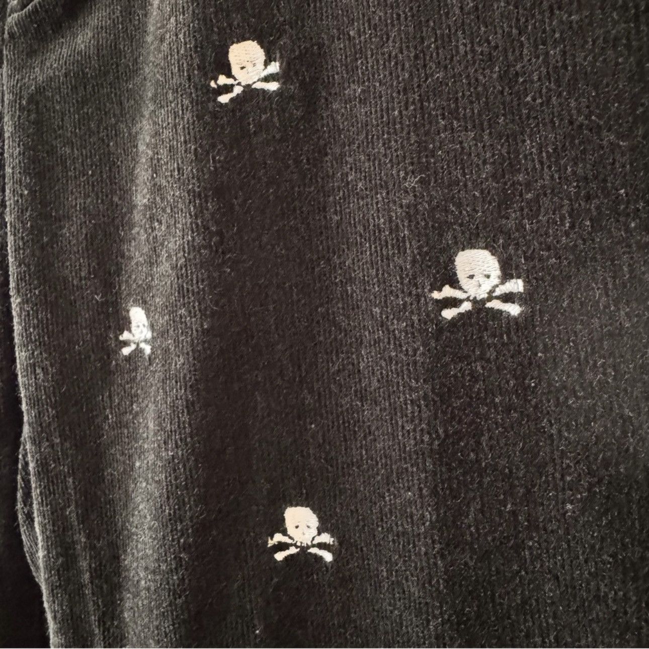 Ralph Lauren Vintage Ralph Lauren Skull&Crossbone Corduroy Trouser, Black Size US 30 / EU 46 - 8 Thumbnail