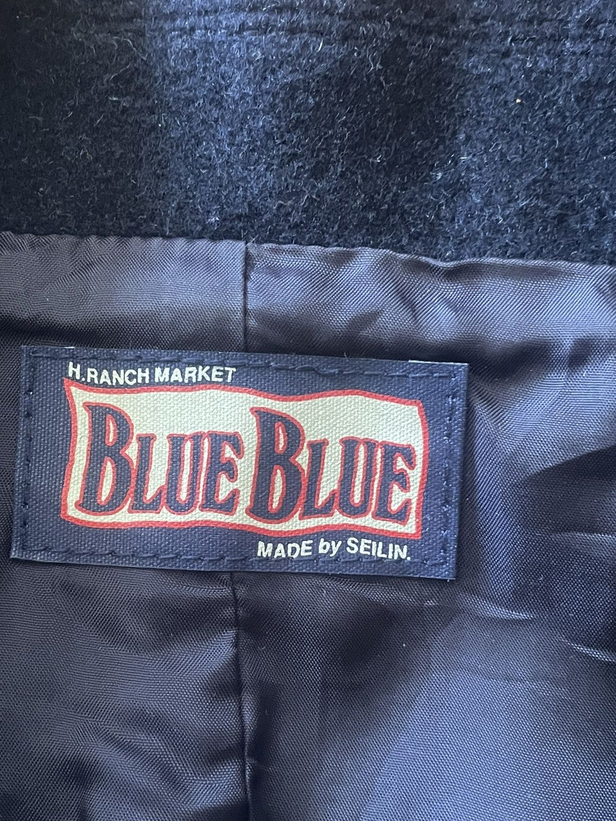 Blue Blue Japan × HOLLYWOOD RANCH MARKET × Japanese Brand H.R Market Blue Blue Coat Size M / US 6-8 / IT 42-44 - 3 Thumbnail
