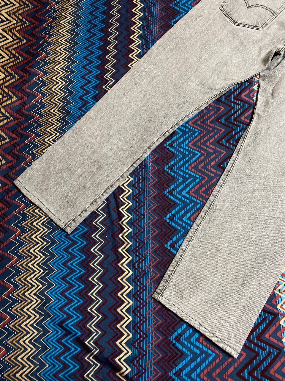 Levi's Denim pants gray Levi's 501 Y2K vintage w33 streetwear Size US 33 - 17 Thumbnail
