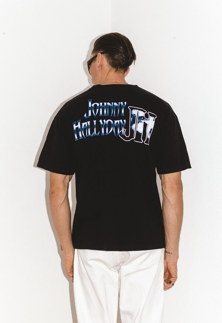 Vintage Y2K Oversized Johnny Hallyday Rock Band Graphic Shirt Size US XL / EU 56 / 4 - 2 Thumbnail