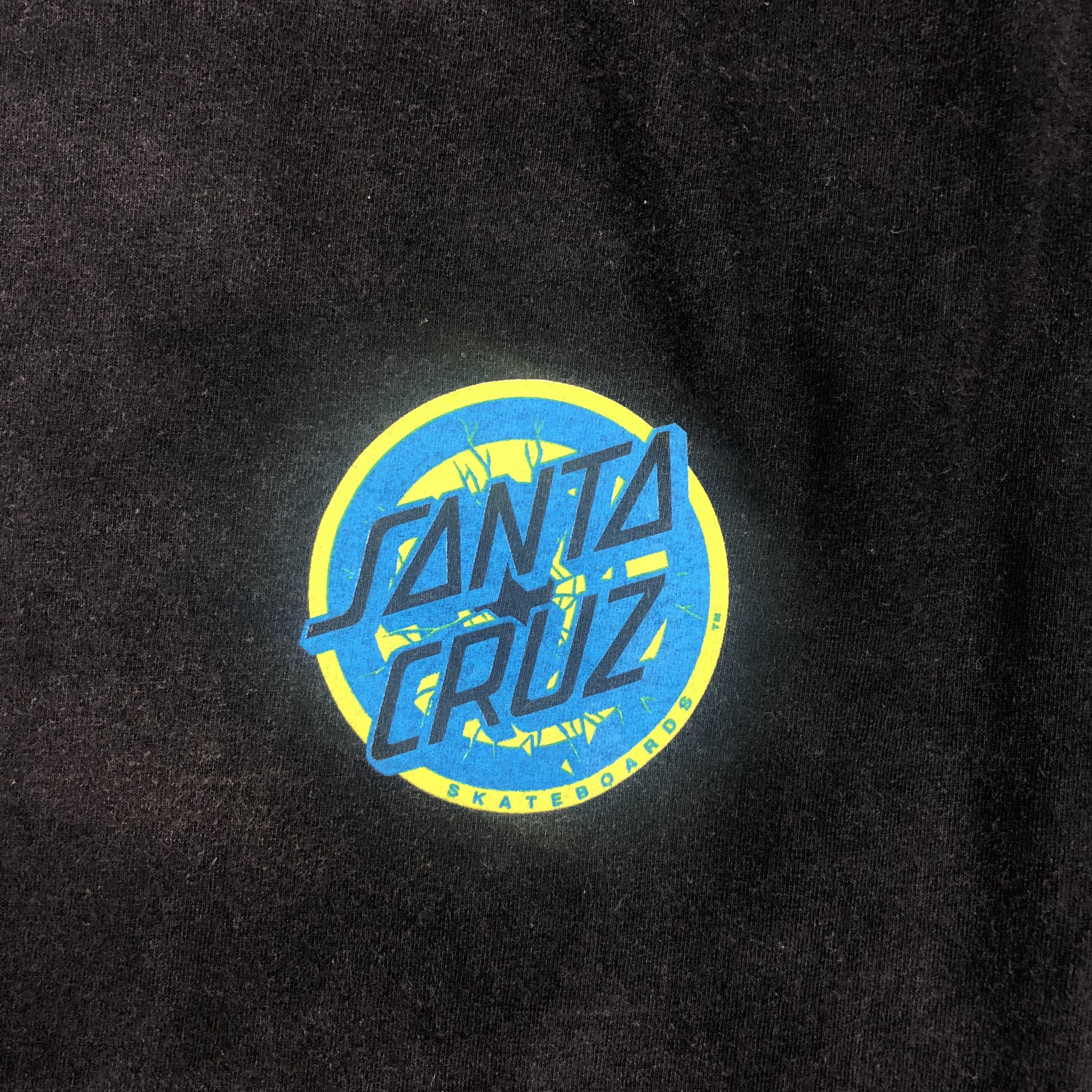 Santa Cruz Skateboards Vintage 90's NHS Santa Cruz - Rob Roskopp T-Shirt - G099 Size US M / EU 48-50 / 2 - 3 Thumbnail
