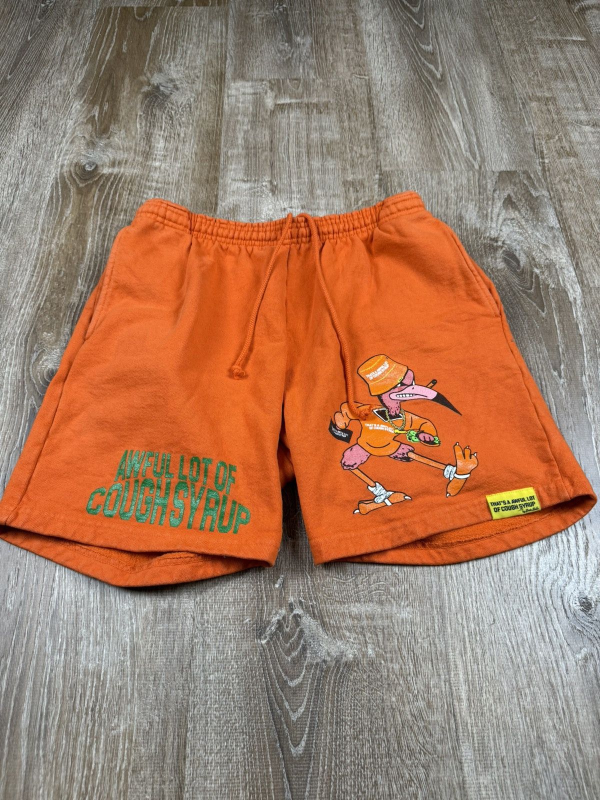 Awful Lot of Cough Syrup Awful Lot of Cough Syrup Orange Shorts Size US 30 / EU 46 - 2 Thumbnail