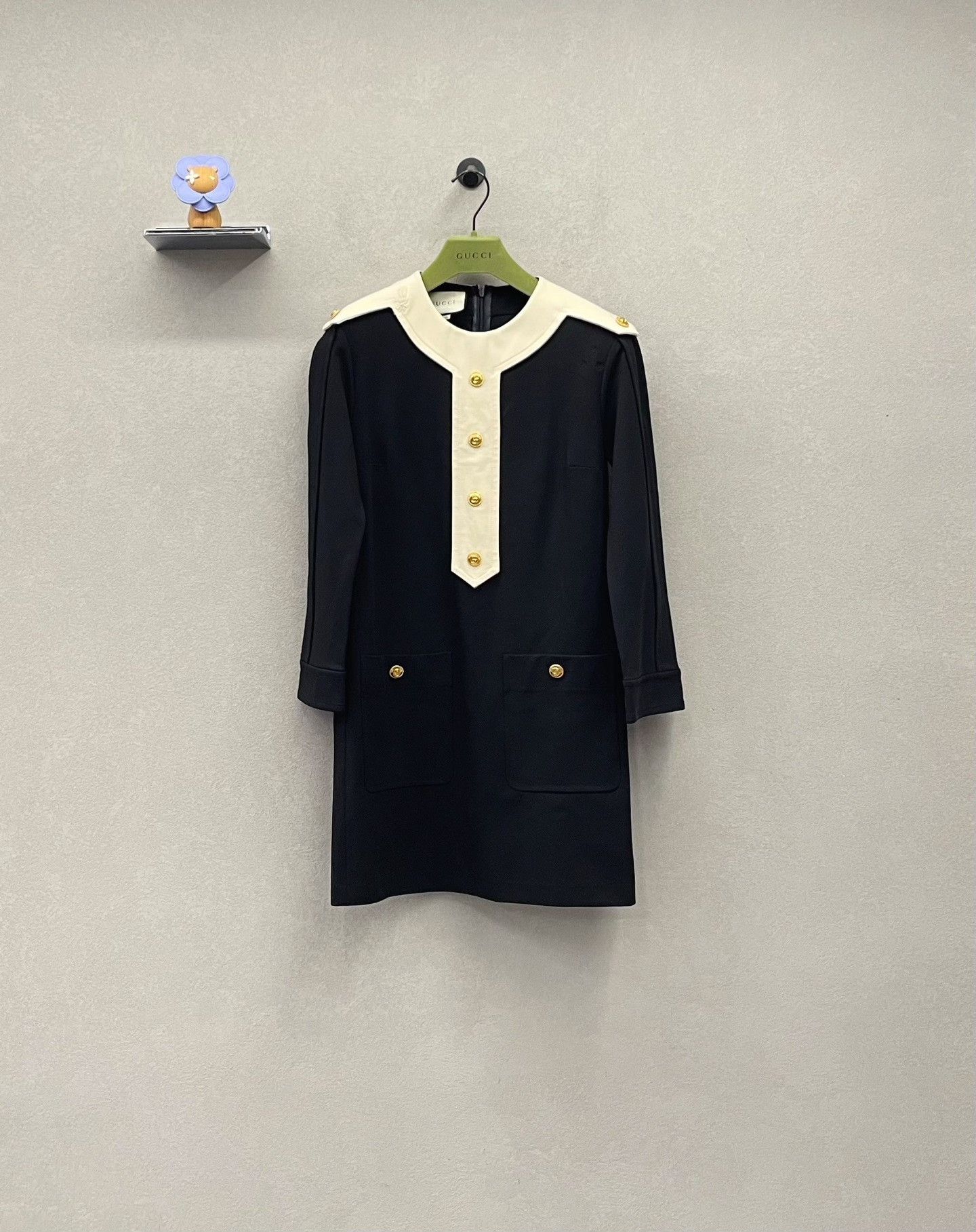 Gucci Gucci Button Straight Dress Size S / US 4 / IT 40 - 1 Thumbnail