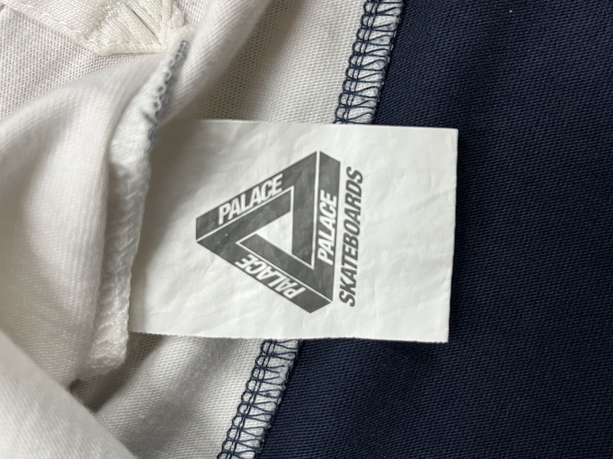 Palace Palace Yaman Blue Polo Striped Rugby Shirt Size US M / EU 48-50 / 2 - 10 Thumbnail