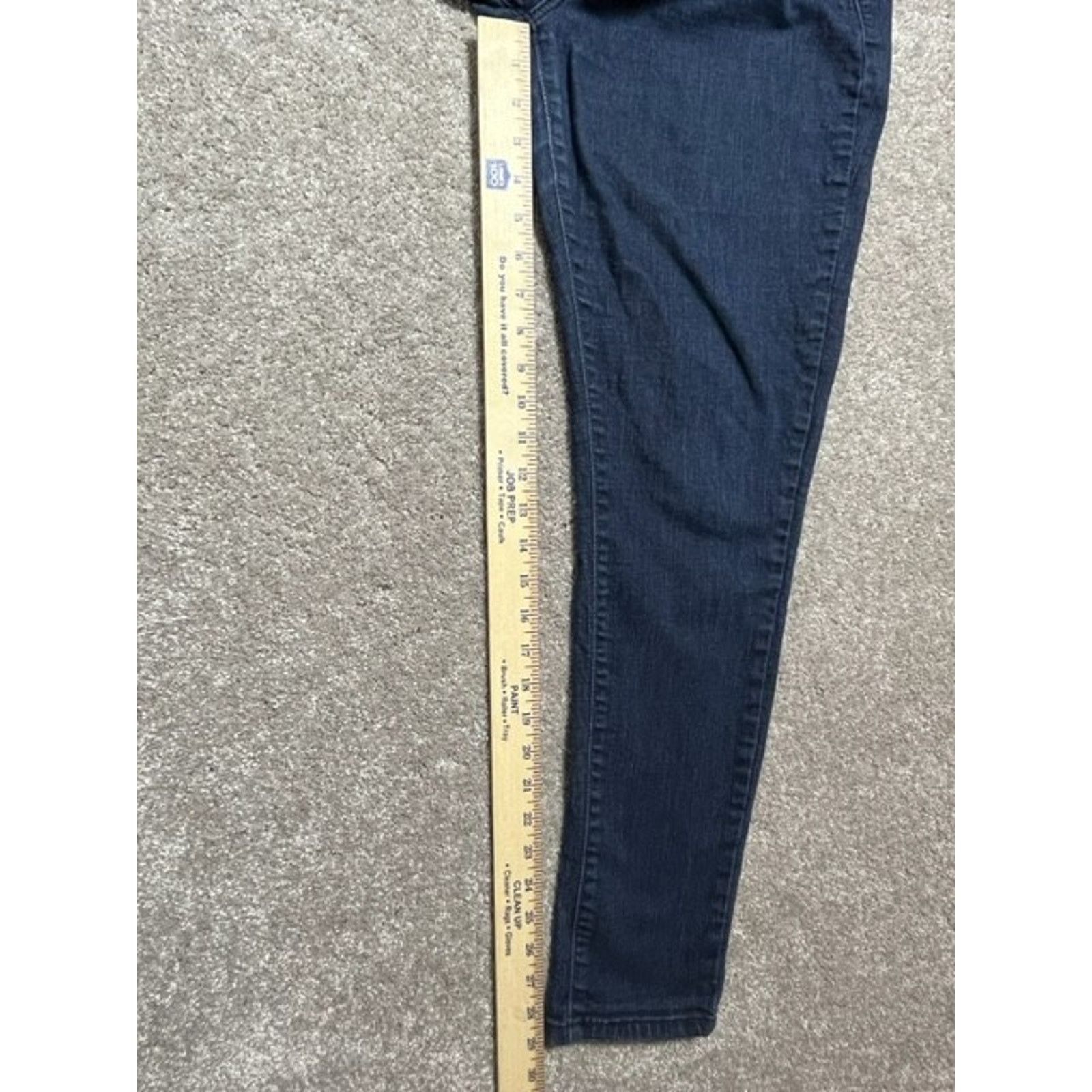 Levi's Levi's Legging Skinny Jeans Womens 14M 32x32 Dark Wash Denim Size 36" / US 14 / IT 50 - 5 Thumbnail