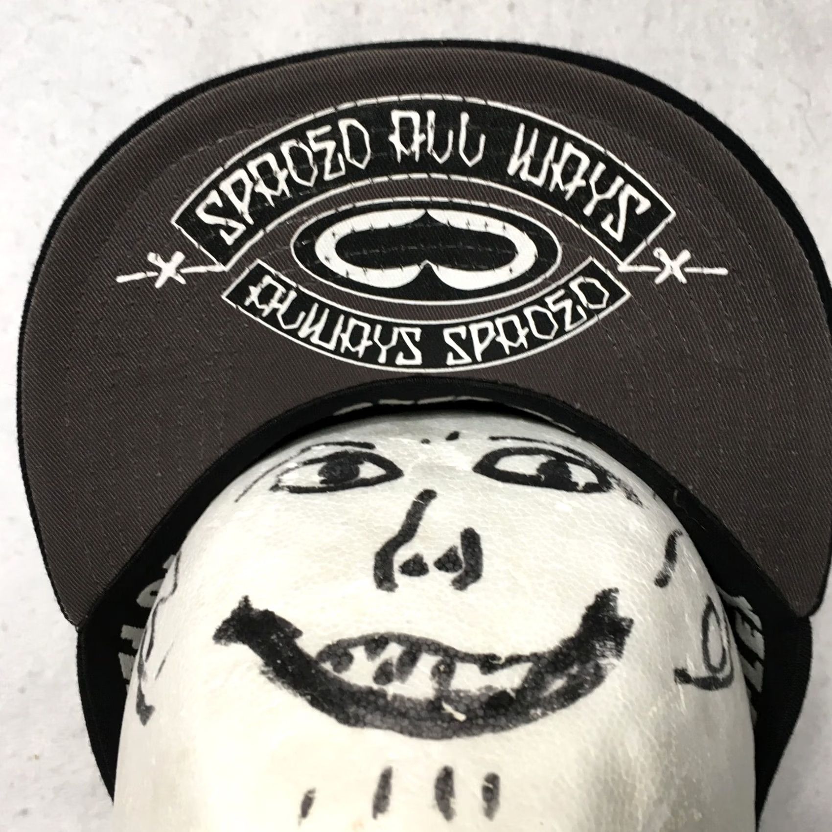 Vintage otto flip Stoners Reeking Havoc. Snapback Hat Men S/M Black Cotton Adjustable Cap Baseball Beers Beer, Brewery 90s Womens Mens Size ONE SIZE - 2 Thumbnail