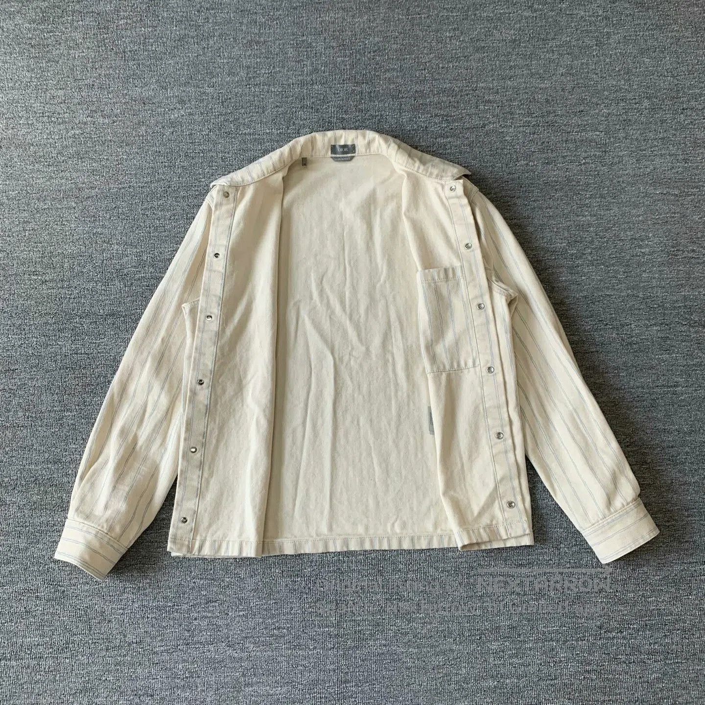 Dior Dior x Hylton Nel Striped Denim Jacket. Size US L / EU 52-54 / 3 - 8 Thumbnail