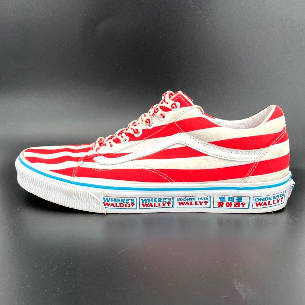 Vans Vans x Where's Waldo Old Skool Men's 11 Size US 11 / EU 44 - 2 Thumbnail