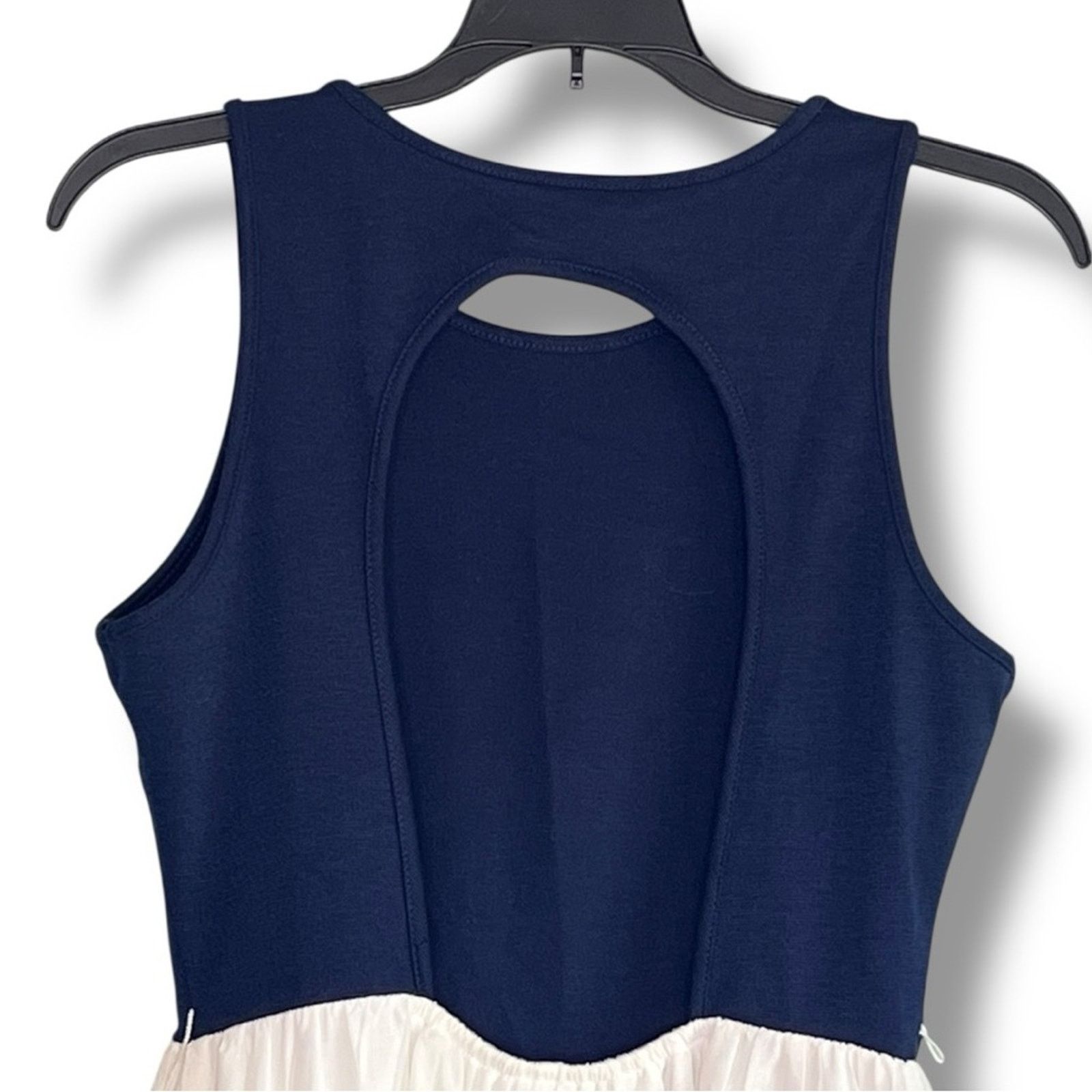 Other City Triangles embroidered open back dress size medium Size M / US 6-8 / IT 42-44 - 8 Thumbnail
