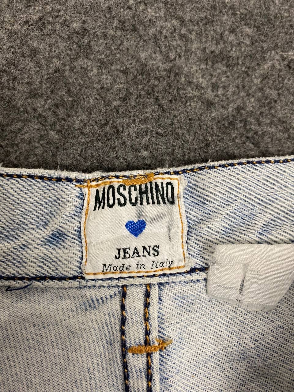Moschino vintage moschino distressed denim made in italy Size US 27 - 9 Thumbnail