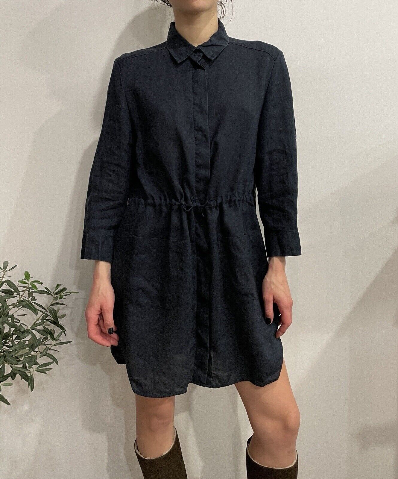 Weekend Max Mara Weekend Max Mara Linen Dress Size US12 UK14 Size XL / US 12-14 / IT 48-50 - 1 Thumbnail