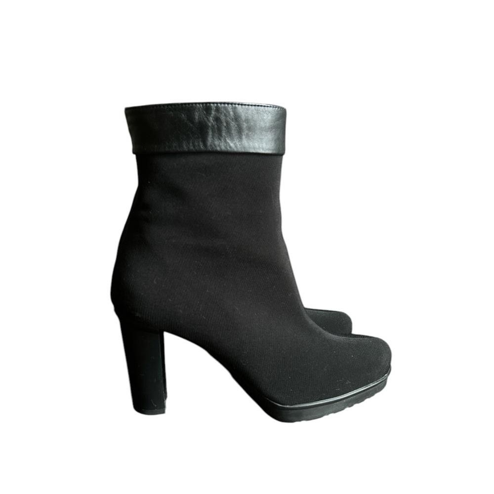 Stuart Weitzman Stuart Weitzman Gore-Tex Black Ankle Boots Size US 5.5 / IT 35.5 - 3 Thumbnail