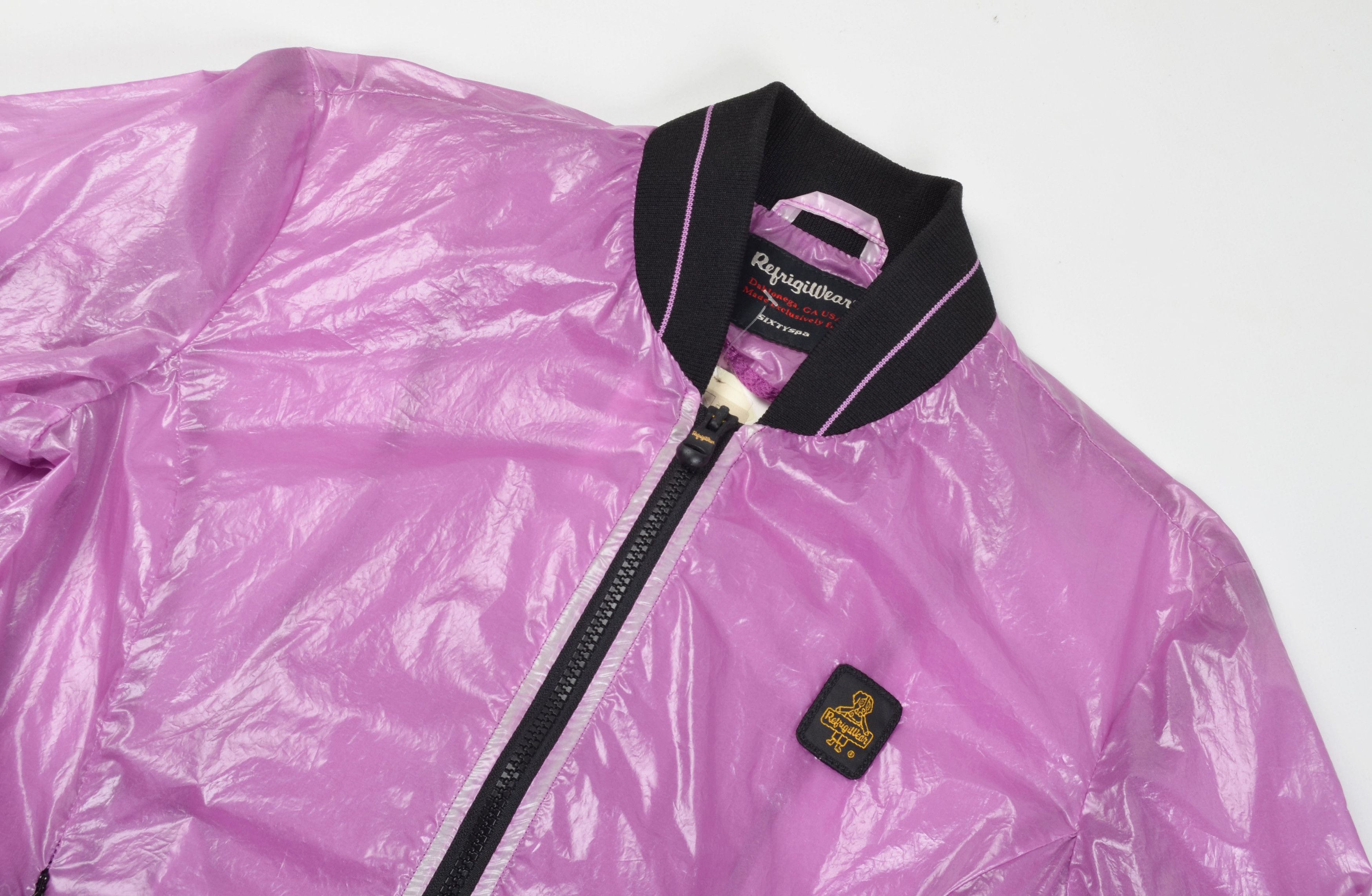 Refrigiwear Refrigewear by Miss Sixty Y2K Pink Nylon Wind Proof Bomber Size M / US 6-8 / IT 42-44 - 4 Thumbnail