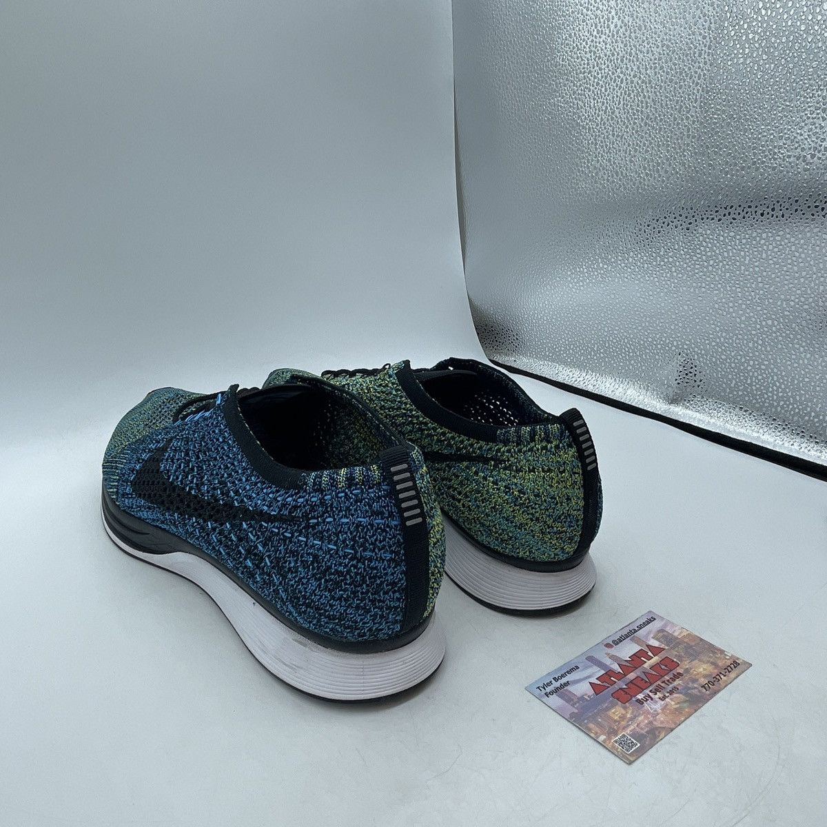 Nike Flynit racer blue glow Size US 11 / EU 44 - 4 Thumbnail