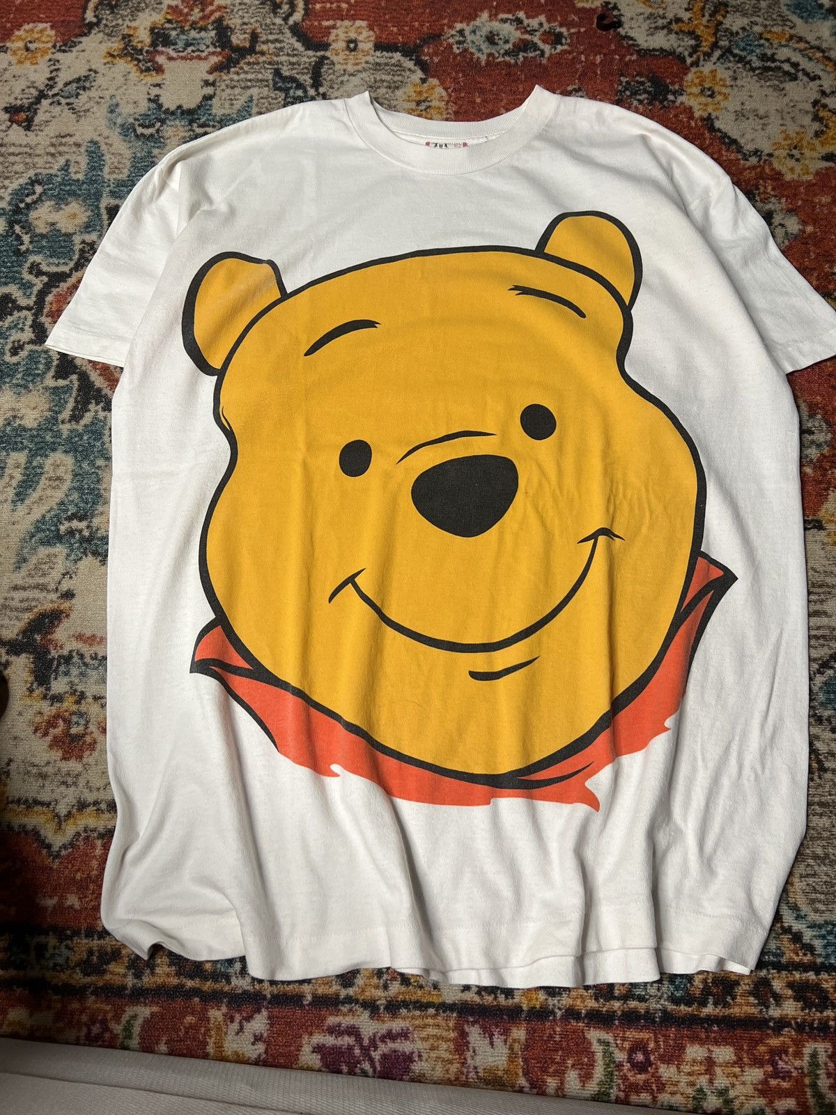 Disney Vintage 90s Winnie the Pooh Big Face Size US XL / EU 56 / 4 - 2 Thumbnail
