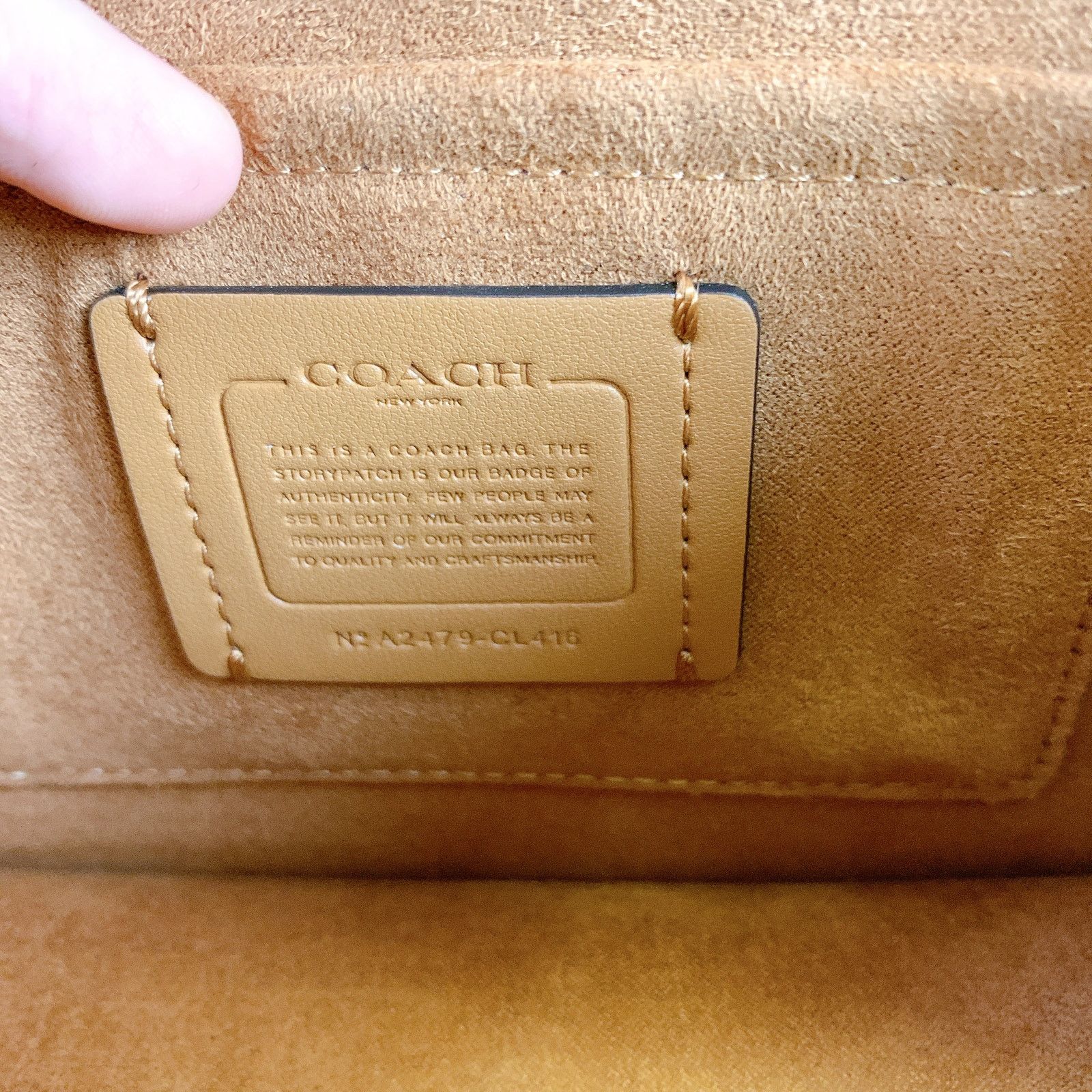 Coach Coach CL416 Morgan Square Crossbody Bag IN Black Size ONE SIZE - 7 Thumbnail