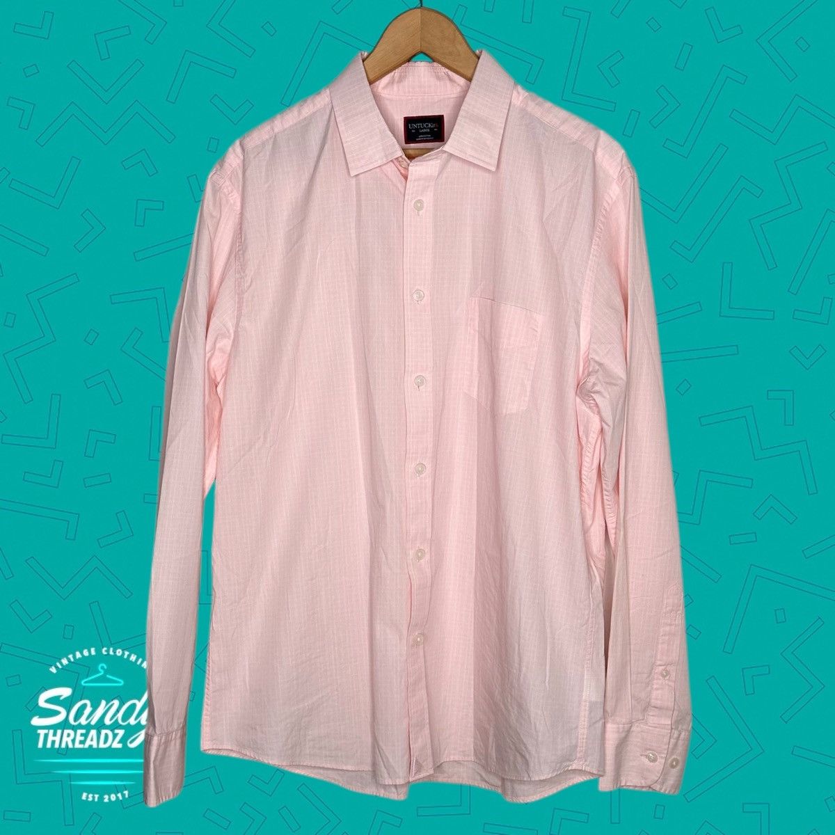UNTUCKit Untuckit Button Down Shirt Size US L / EU 52-54 / 3 - 3 Thumbnail