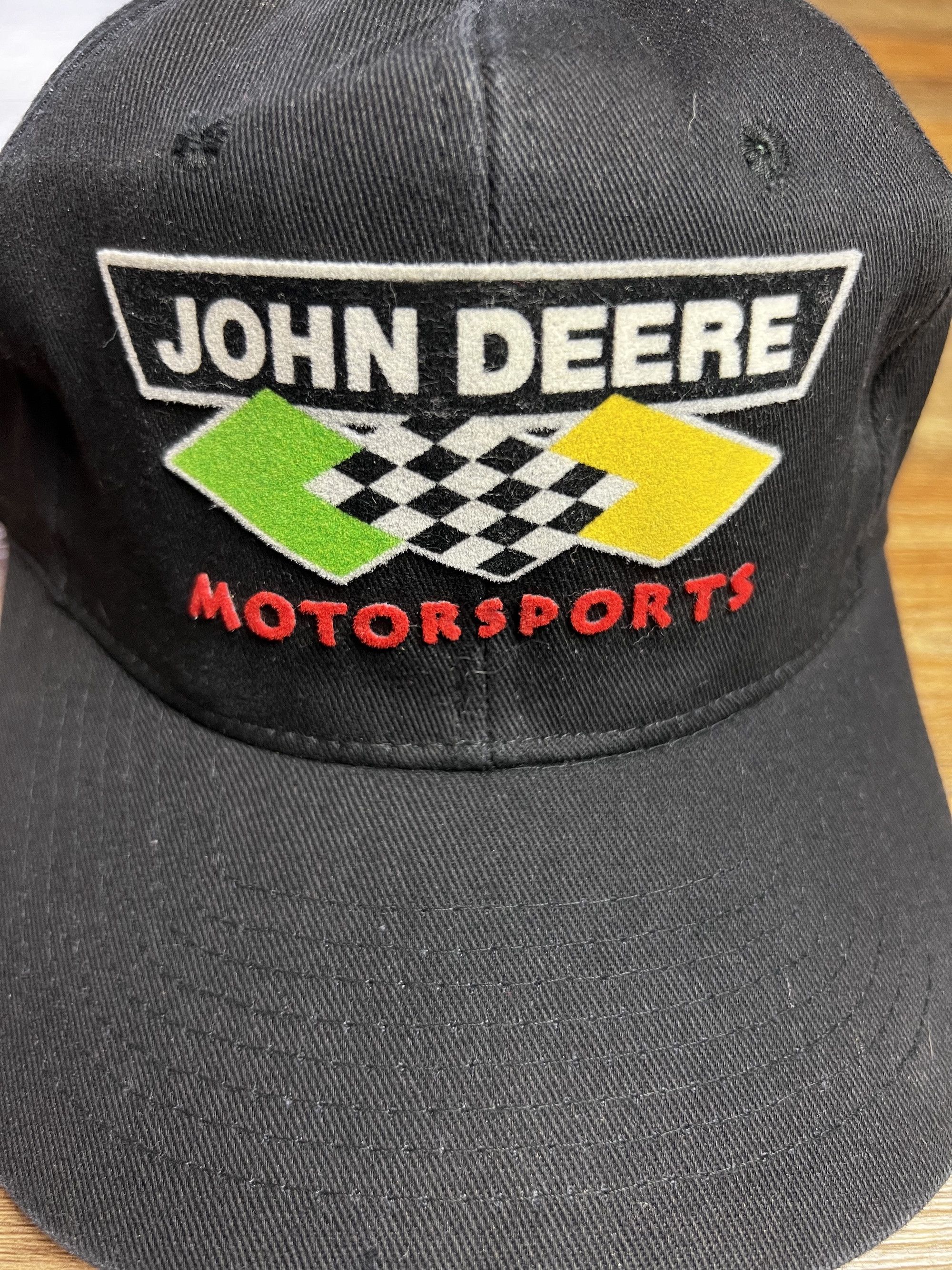 John Deere 1990's John Deere Motorsports Chad Little NASCAR Snapback Size ONE SIZE - 3 Thumbnail