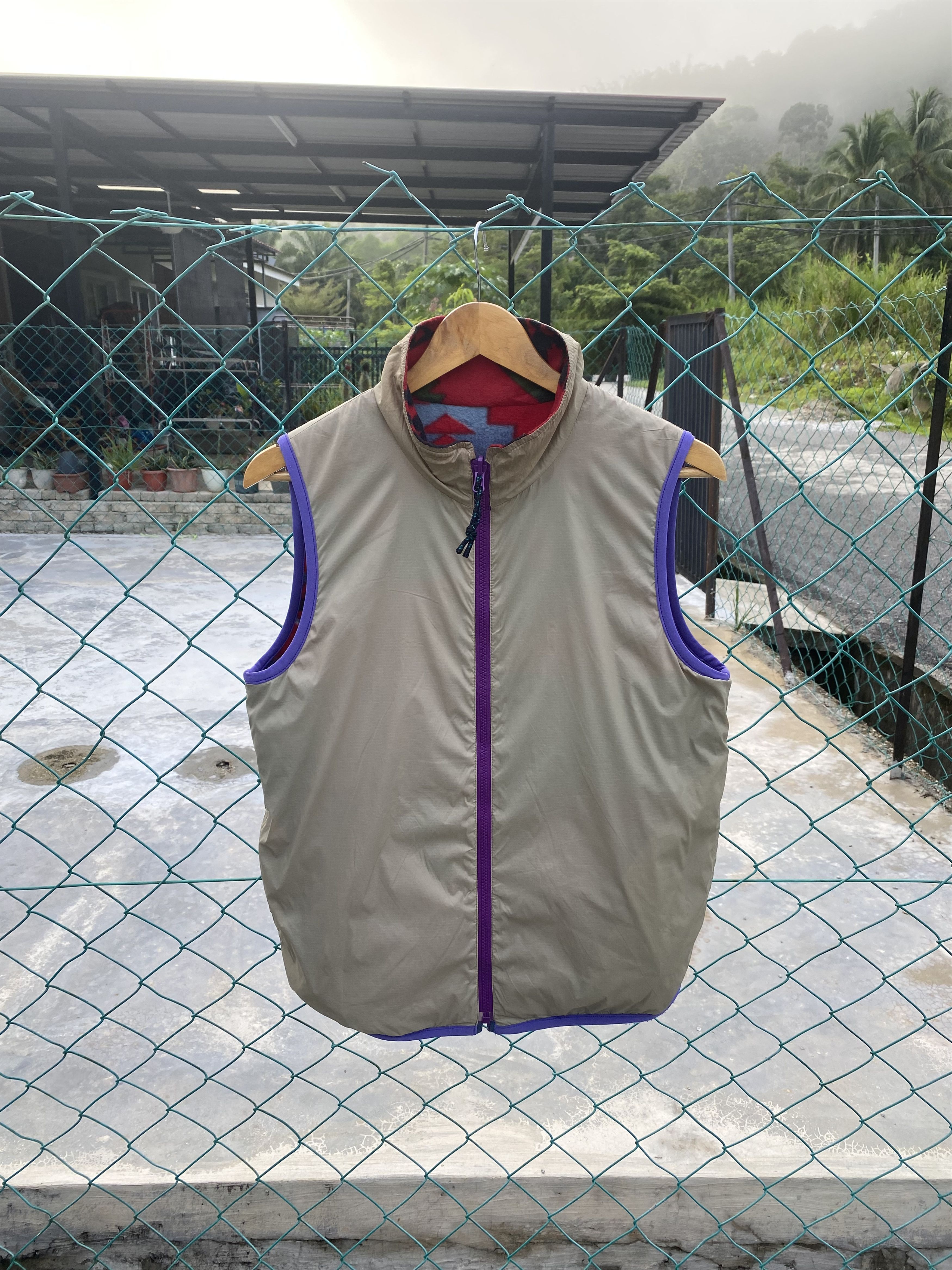 Aztech Mountain × Ciaopanic Ciaopanic aztec printed fleece nylon riversible vest Size M / US 6-8 / IT 42-44 - 5 Thumbnail