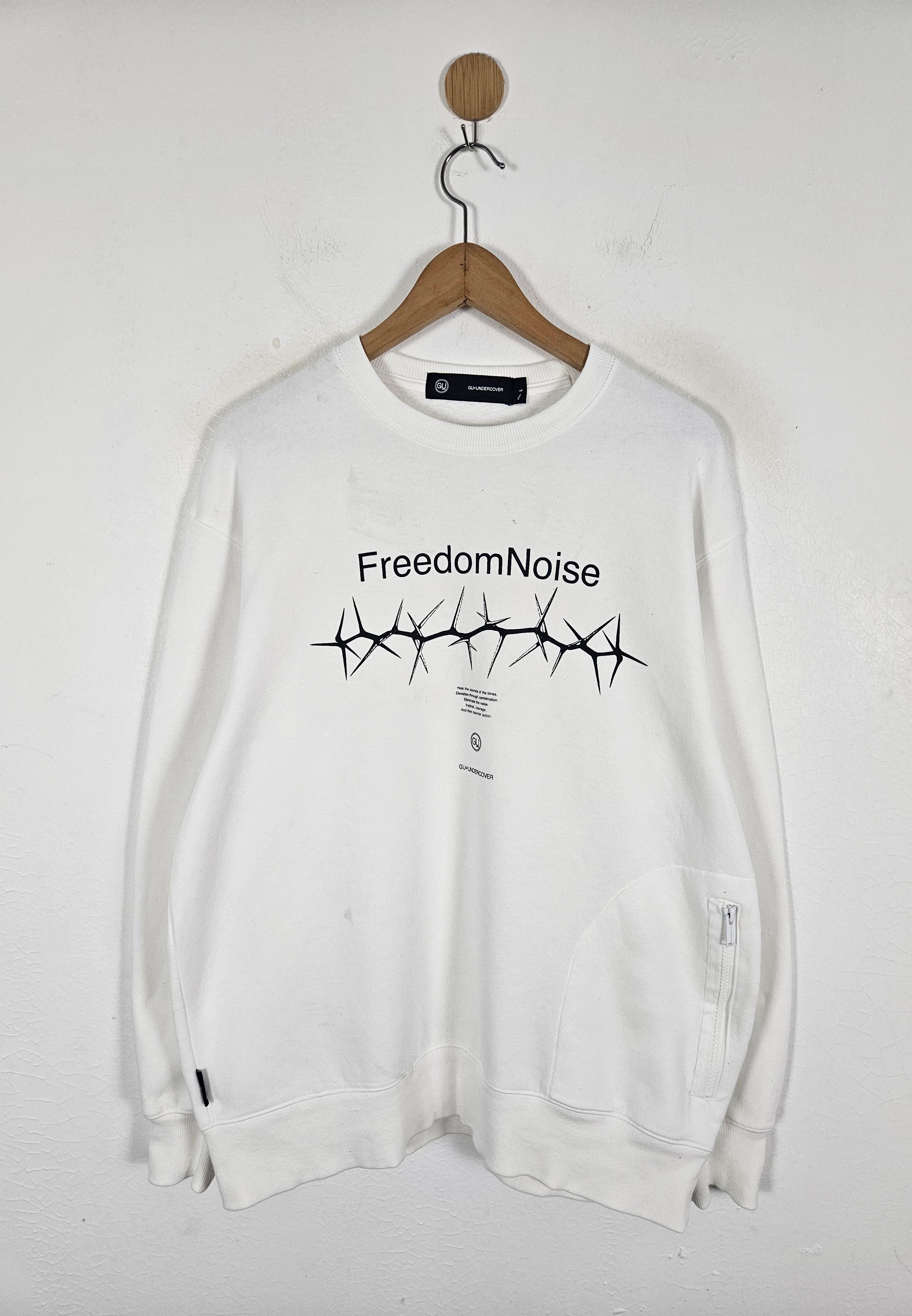 GU × Jun Takahashi × Undercover GU Undercover Freedom Noise Sweatshirt Size US L / EU 52-54 / 3 - 1 Thumbnail