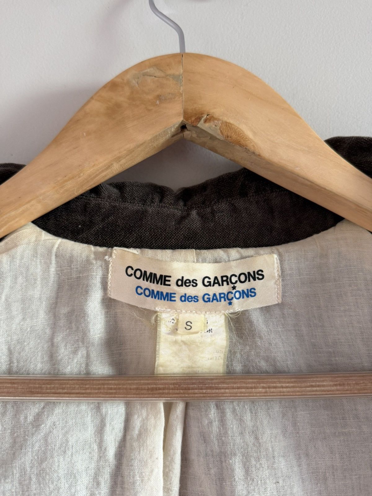Comme des Garcons Comme des Garçons Asymmetric Vintage Blazer Jacket Size S / US 4 / IT 40 - 8 Thumbnail