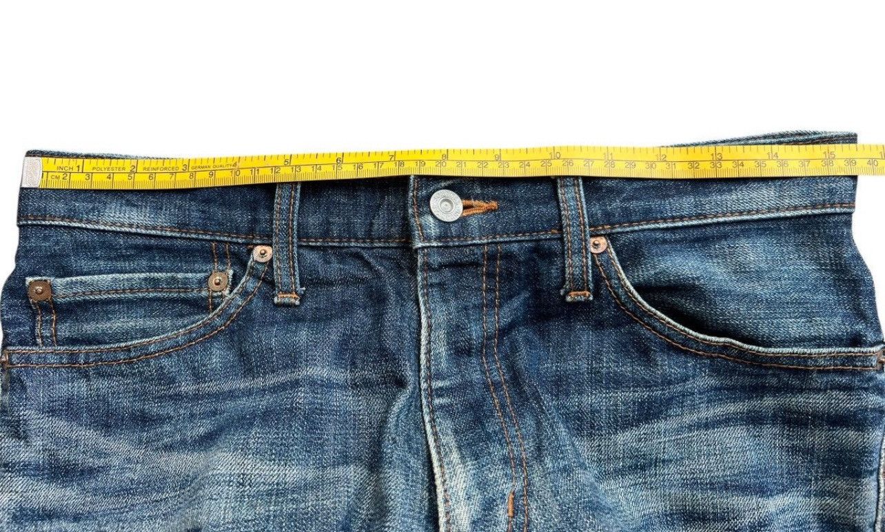 Johnbull Vintage John Bull Japan Distressed Denim Jeans 31x30 Size US 31 - 11 Thumbnail