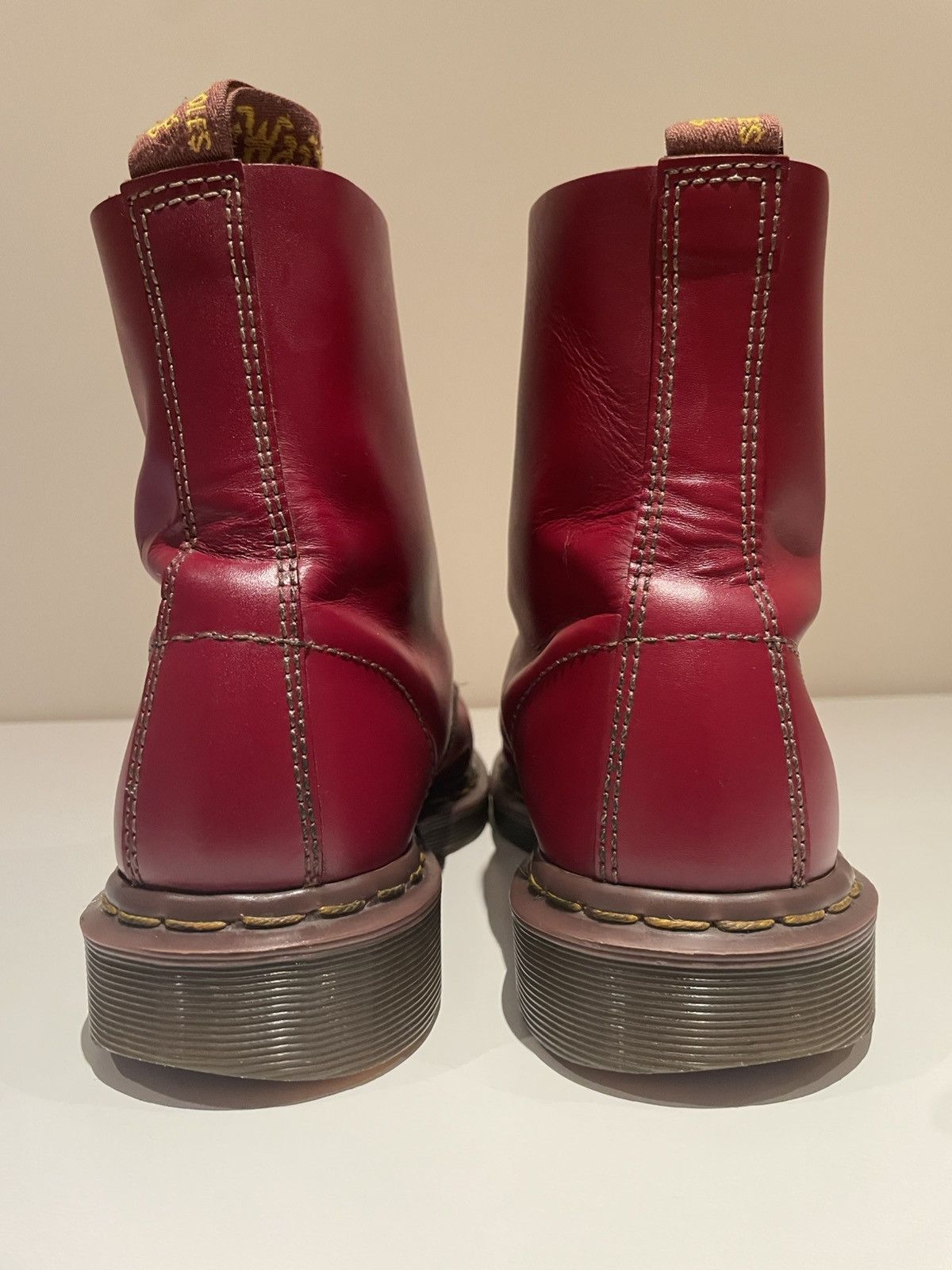 Dr. Martens Dr Martens Red 1460 Made in England Boots Size US 9 / EU 42 - 12 Thumbnail