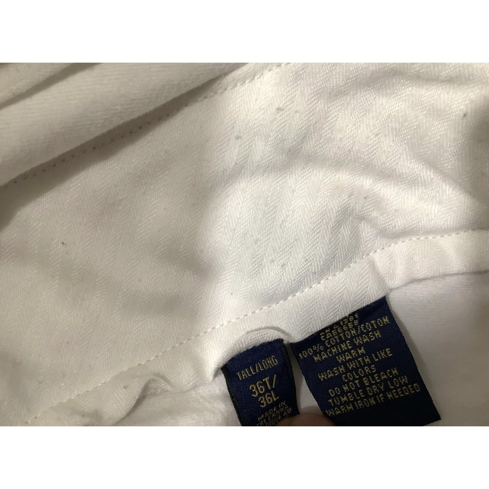 Polo Ralph Lauren Polo Ralph Lauren Shorts Mens 36 White Classic Chino Bermuda Flat Front Casual Summer Golf Resort Short Size US M / EU 48-50 / 2 - 4 Thumbnail