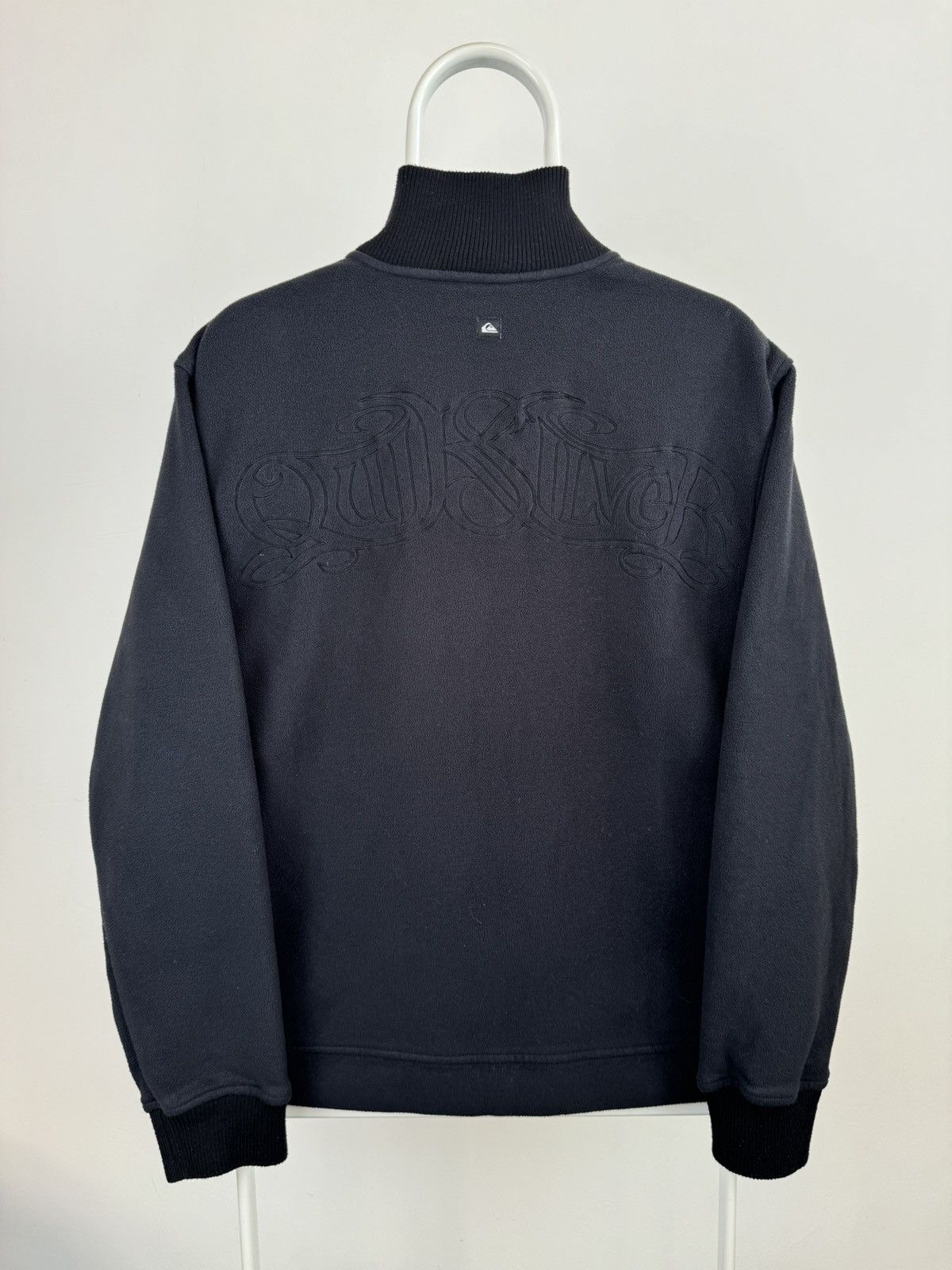 Quiksilver Vintage Quiksilver Fleece Zip Big Logo Size US M / EU 48-50 / 2 - 1 Thumbnail
