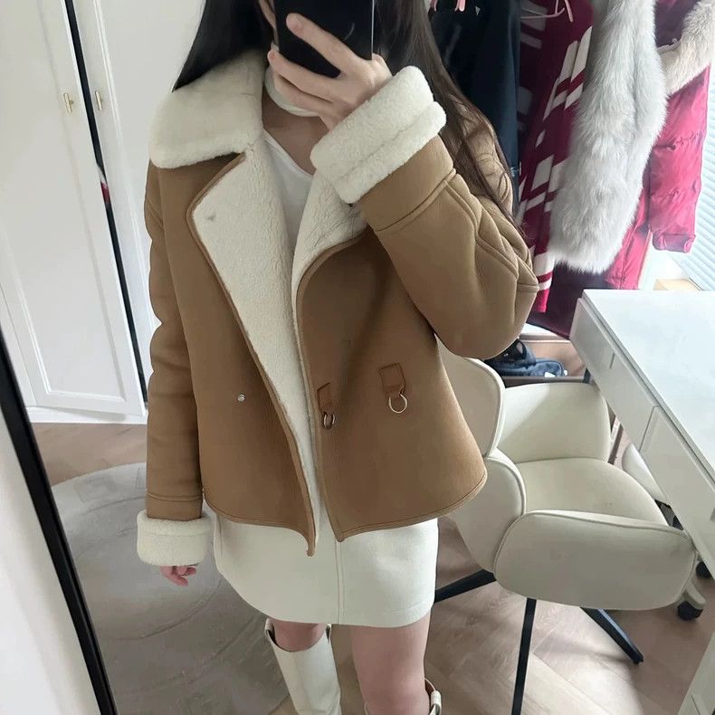 Loro Piana LORO PIANA A short coat with fur and hair Size XXS / US 00 / IT 34 - 1 Thumbnail