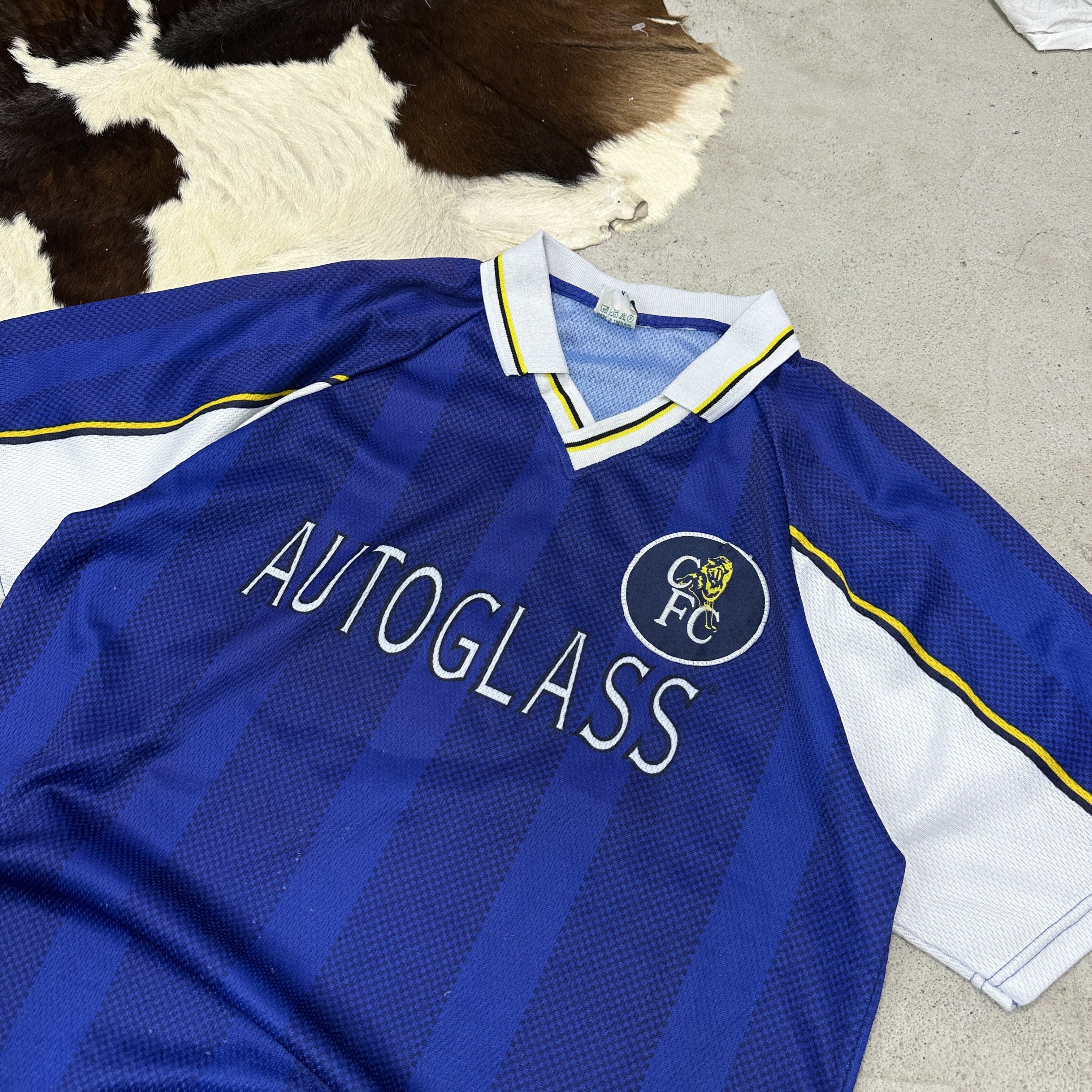 Chelsea Soccer Vintage Sporty Streetwear Repro Chelsea Jersey Y2K Size US M / EU 48-50 / 2 - 2 Thumbnail