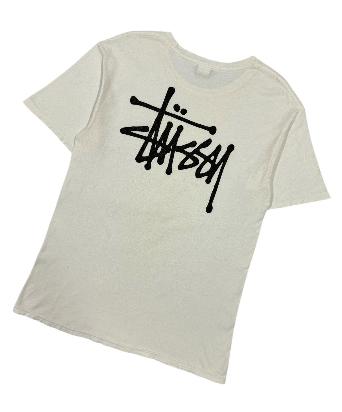 Stussy Stussy Og Basic Shadow Script Printed Tee Size US M / EU 48-50 / 2 - 12 Thumbnail