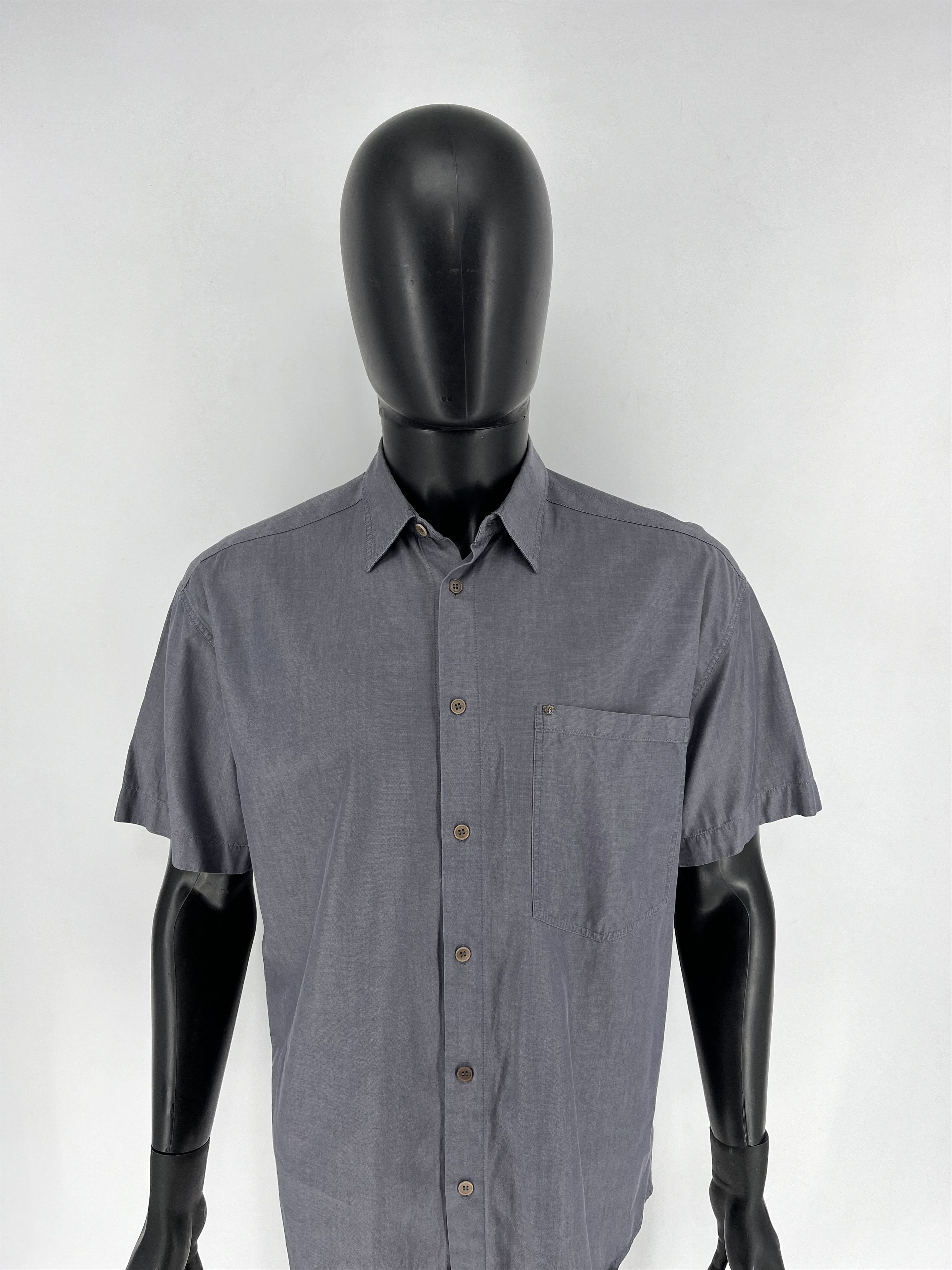 Versace Vintage Versace Classic Structure Silk Shirt 90s Size US S / EU 44-46 / 1 - 5 Thumbnail
